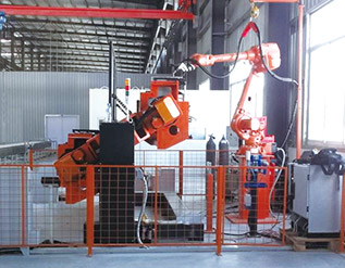 气箱机器人焊接系统